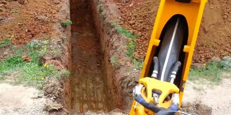 montazh podzemnogo gazoprovoda foto 6 Рытье траншеи для укладки газопровода экскаватором