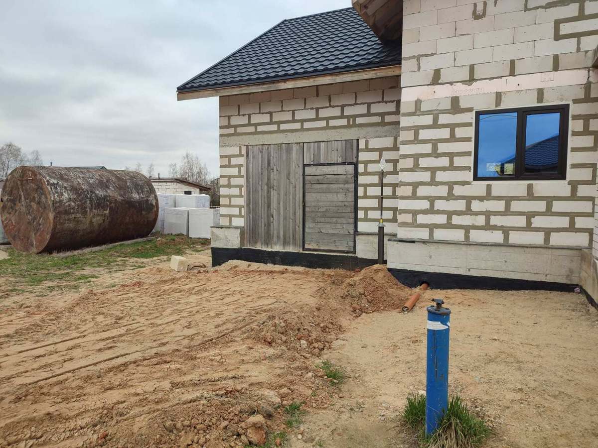 газопровод-ввод в сборе